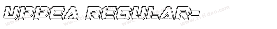UppEa Regular字体转换
